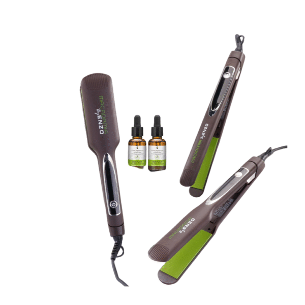 ENZO Macadamia Straightening Iron Set