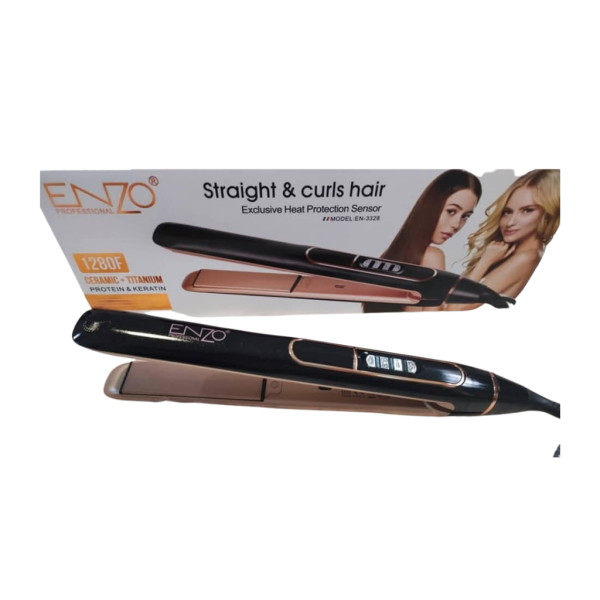 Enzo Professional 2-in-1 Ceramic & Titanium Styler