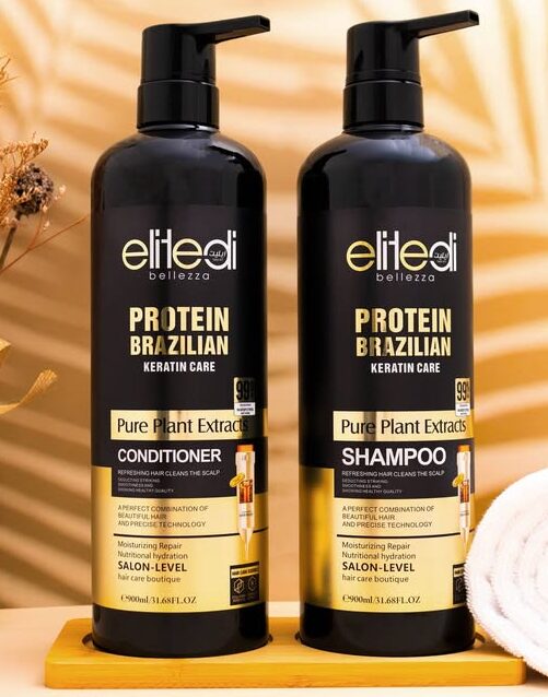 "Smooths, repairs, and controls frizz for silky, manageable hair."