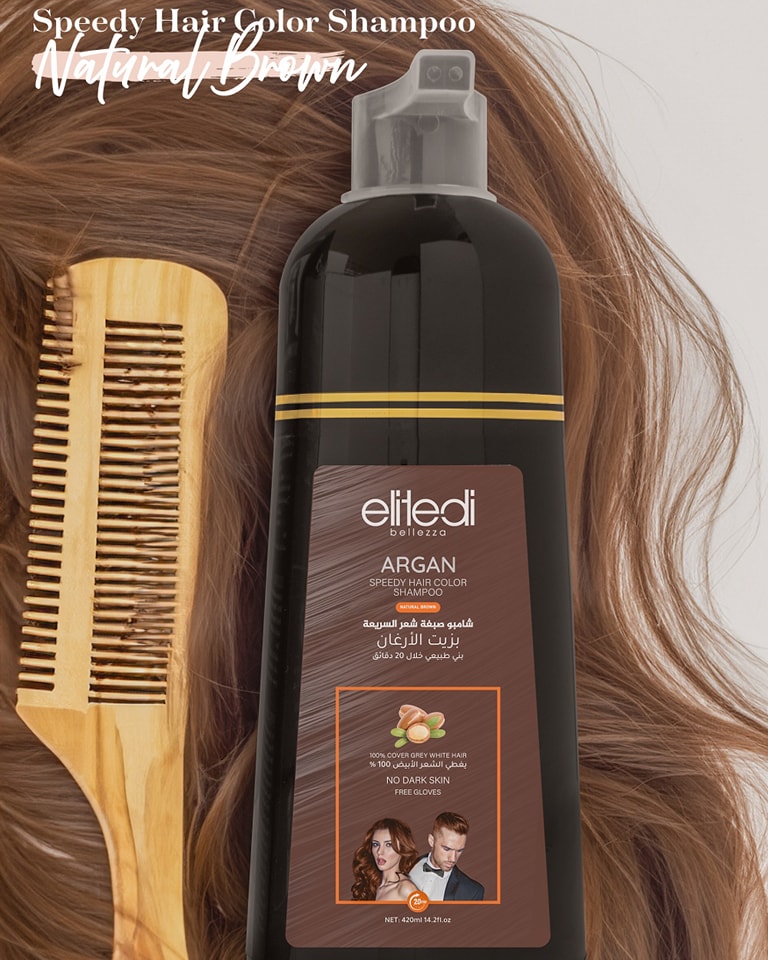 Fast, safe, and natural hair dye shampoo for vibrant, healthy-looking hair
