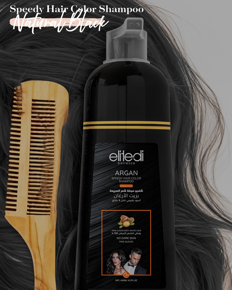 Fast, safe, and natural hair dye shampoo for vibrant, healthy-looking hair